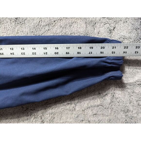 Eddie Bauer Long Sleeve 1/4 Zip Windbreaker Women's Size Large Blue - Picture 8 of 14